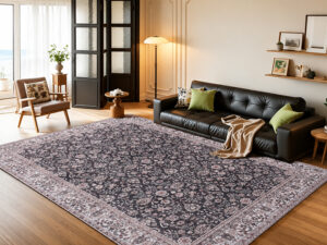 Cashmere-Like Printed Rug