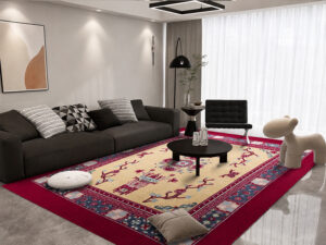 Loop Pile Printed Carpet